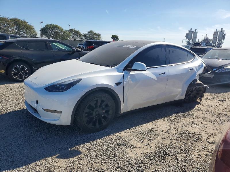 TESLA MODEL Y 2024 with VIN 7SAYGDED5RF039377 - Photo from auction
