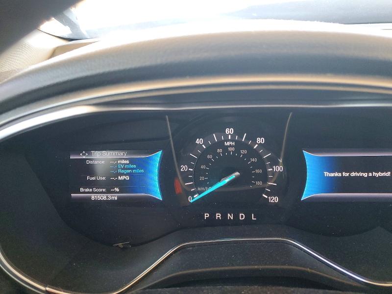 Photo 9 from auction – 2017 FORD FUSION SE with VIN 3FA6P0LU7HR322611