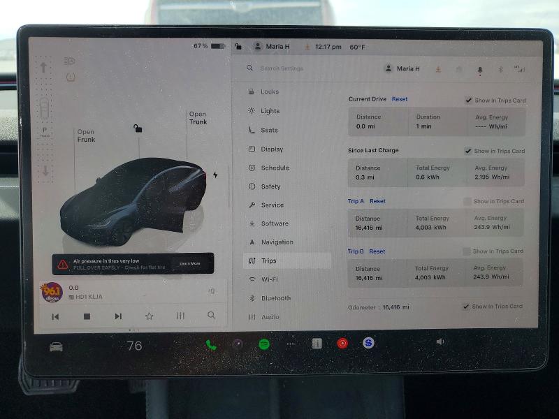 Photo 9 from auction – 2025 TESLA MODEL 3 with VIN 5YJ3E1EB9SF003885