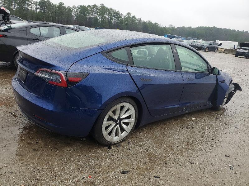Photo 3 from auction – 2022 TESLA MODEL 3 with VIN 5YJ3E1EA0NF371335
