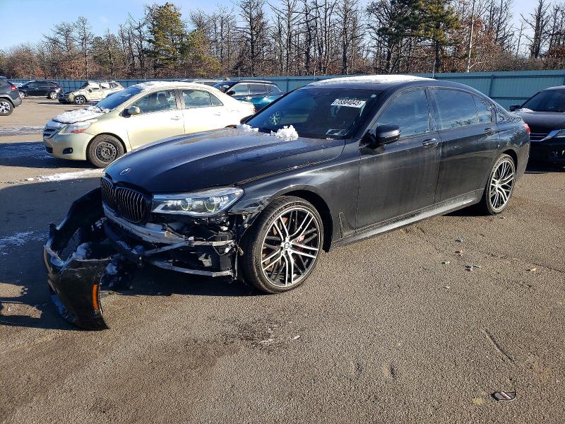 BMW 750 XI 2016 with VIN WBA7F2C59GG417955 - Photo from auction