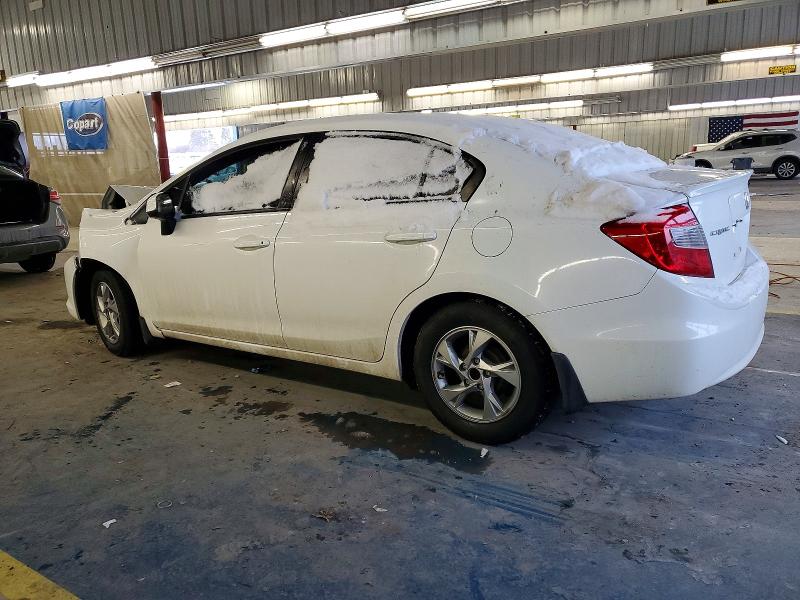 Photo 2 from auction – 2012 HONDA CIVIC HF with VIN 2HGFB2F60CH557360