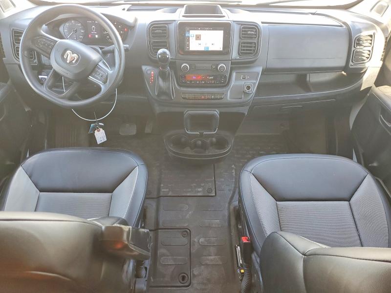 Photo 8 from auction – 2023 RAM PROMASTER 2500 with VIN 3C6LRVDG6PE577910