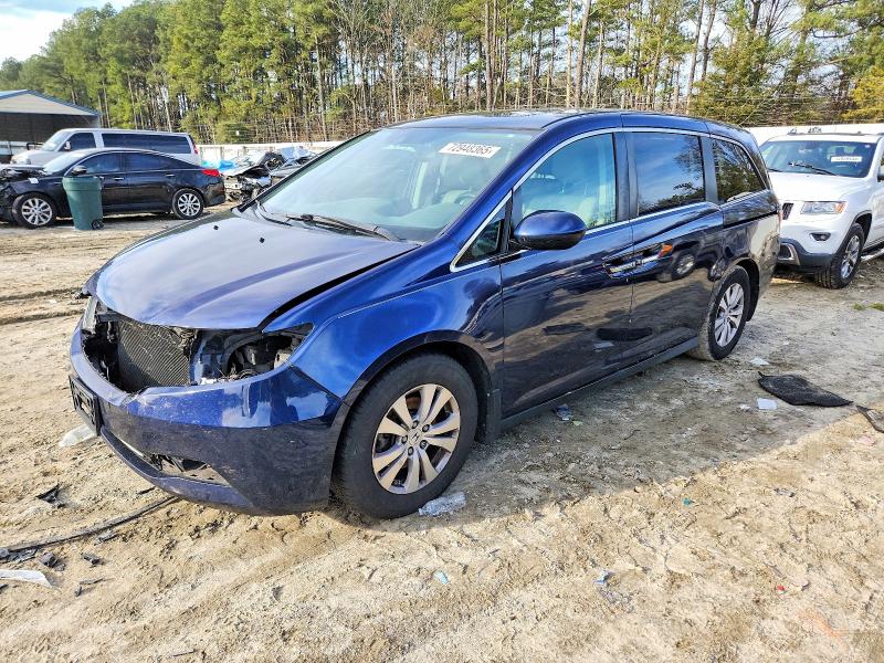 HONDA ODYSSEY EX 2015 with VIN 5FNRL5H61FB126611 - Photo from auction