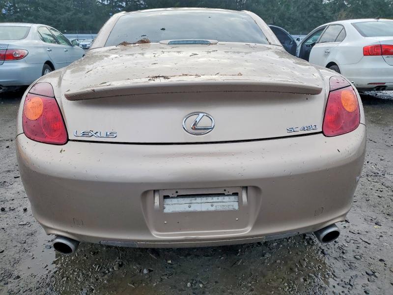 Photo 6 from auction – 2004 LEXUS SC 430 with VIN JTHFN48Y240050464