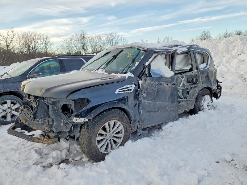NISSAN ARMADA 2018 with VIN JN8AY2NC8J9555582 - Photo from auction