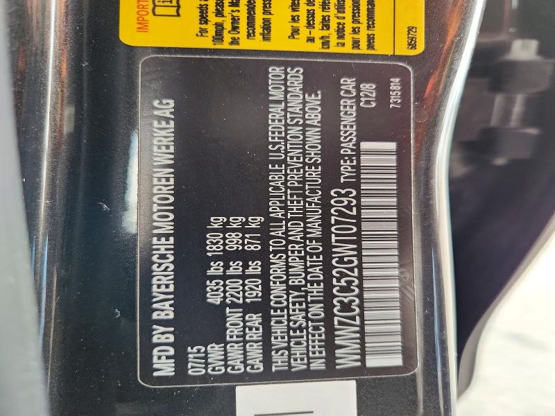 Photo 14 from auction – 2016 MINI COOPER with VIN WMWZC3C52GWT07293