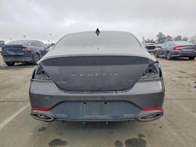 Photo 6 from auction – 2022 GENESIS G70 BASE with VIN KMTG54TE7NU099366