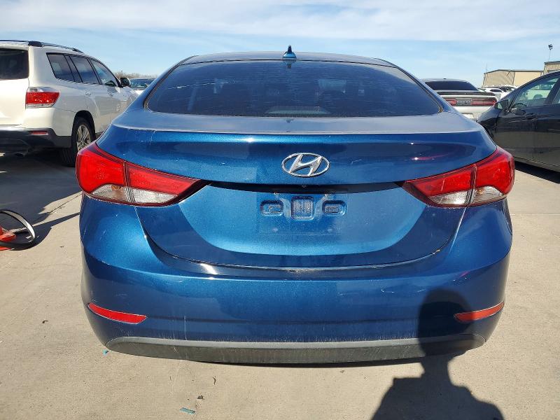 Photo 6 from auction – 2016 HYUNDAI ELANTRA with VIN KMHDH4AE4GU564177