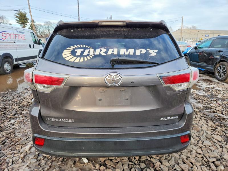 Photo 6 from auction – 2015 TOYOTA HIGHLANDER with VIN 5TDJKRFH7FS184374