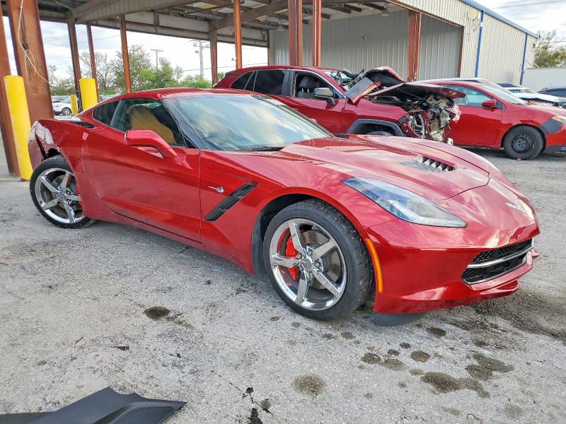 Photo 4 from auction – 2014 CHEVROLET CORVETTE S with VIN 1G1YD2D79E5123308