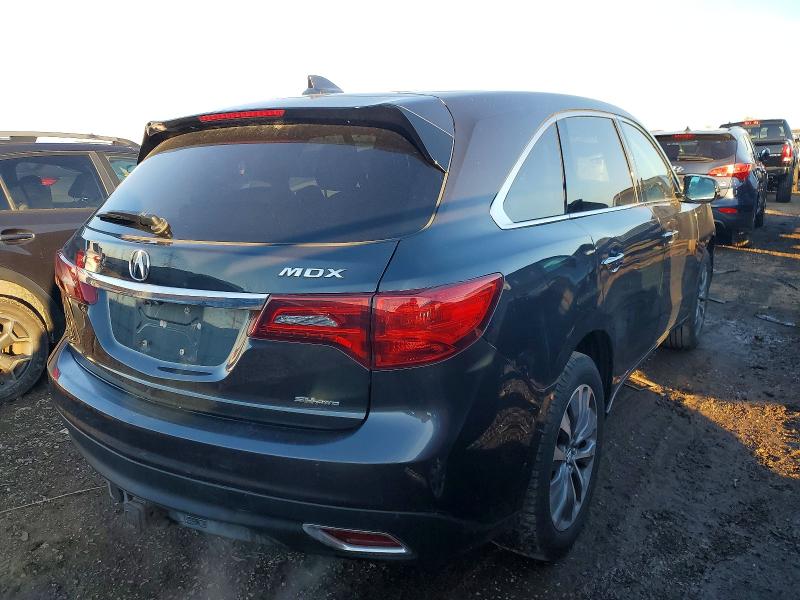 Photo 3 from auction – 2014 ACURA MDX TECHNO with VIN 5FRYD4H69EB017961