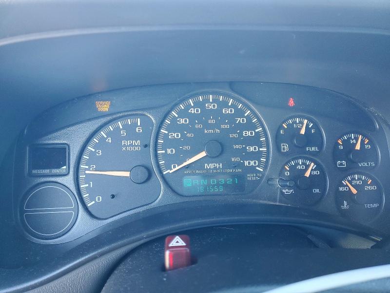 Photo 9 from auction – 2002 CHEVROLET SILVERADO with VIN 2GCEK19T921182775