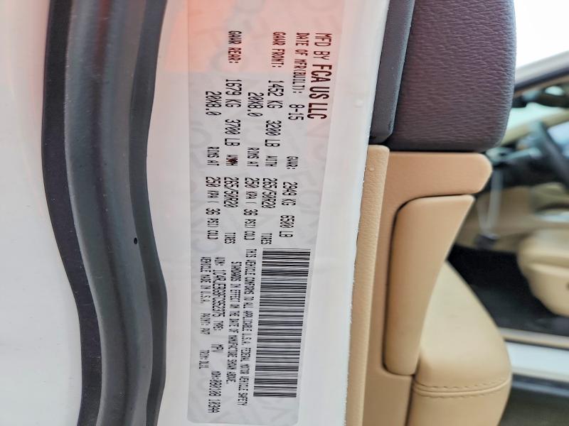 Photo 14 from auction – 2015 JEEP GRAND CHEROKEE with VIN 1C4RJEBG8FC952375