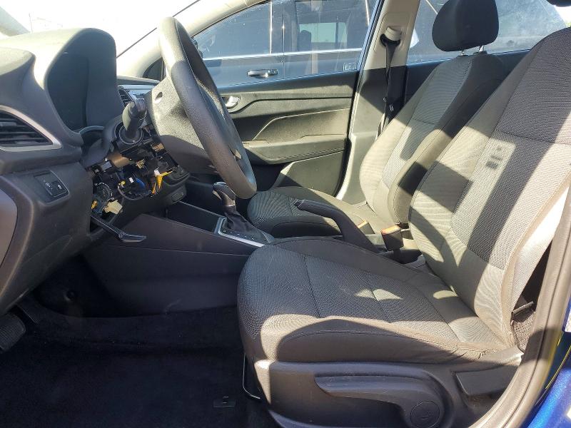 Photo 7 from auction – 2022 HYUNDAI ACCENT SE with VIN 3KPC24A67NE154382