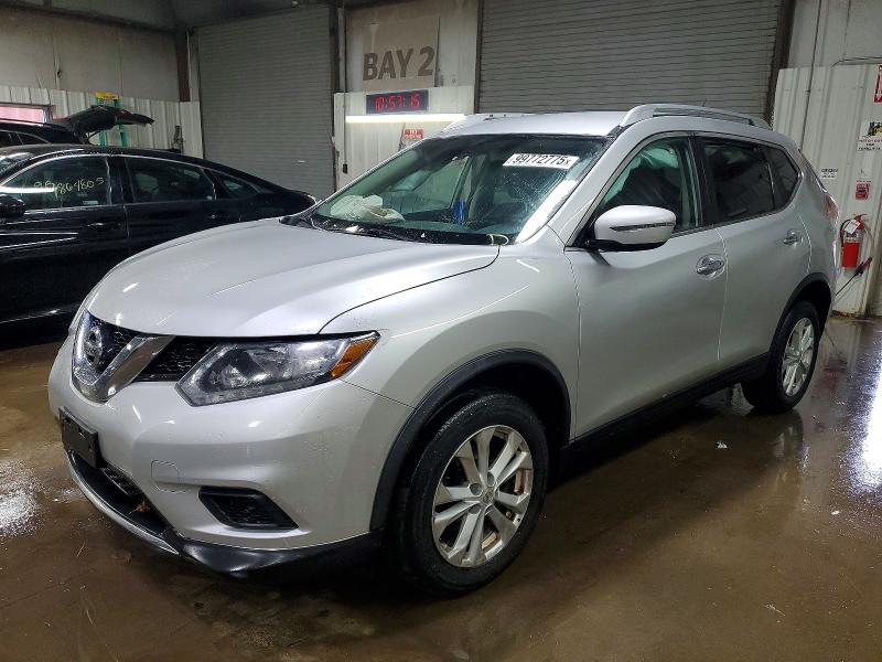 NISSAN ROGUE S 2016 with VIN KNMAT2MVXGP734465 - Photo from auction