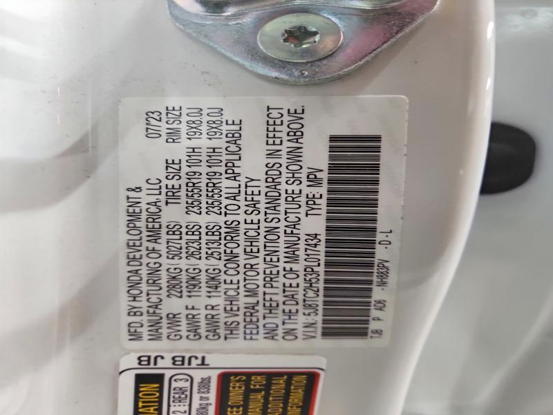 Photo 14 from auction – 2023 ACURA RDX with VIN 5J8TC2H53PL017434