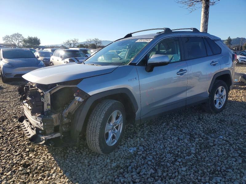TOYOTA RAV4 LE 2020 with VIN 2T3MWRFV8LW050653 - Photo from auction