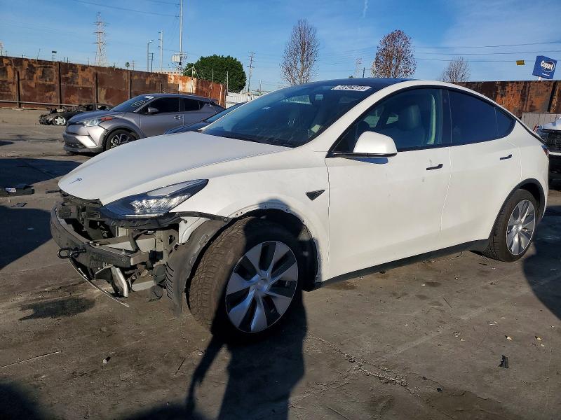 TESLA MODEL Y 2021 with VIN 5YJYGDEE5MF145505 - Photo from auction