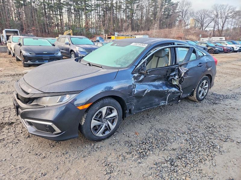 HONDA CIVIC LX 2019 with VIN 2HGFC2F6XKH525530 - Photo from auction
