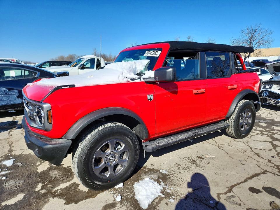 FORD BRONCO 2023 with VIN 1FMDE5BH4PLB55688 - Photo from auction