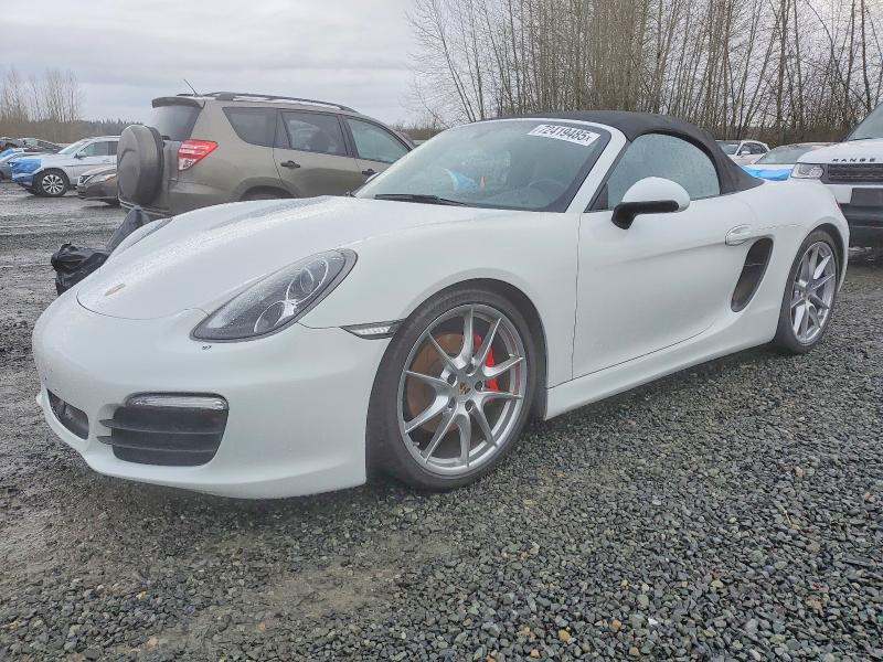 PORSCHE BOXSTER 2014 with VIN WP0CA2A85ES121354 - Photo from auction