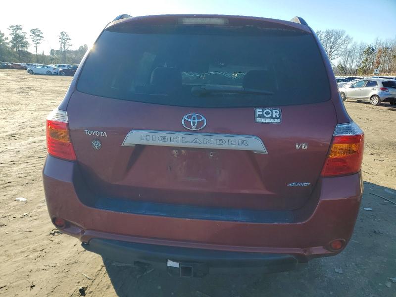 Photo 6 from auction – 2008 TOYOTA HIGHLANDER with VIN JTEES41A082037723
