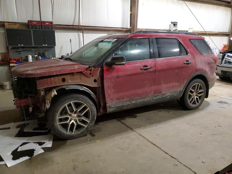 FORD EXPLORER S 2017 with VIN 1FM5K8GT7HGB17152 - Photo from auction