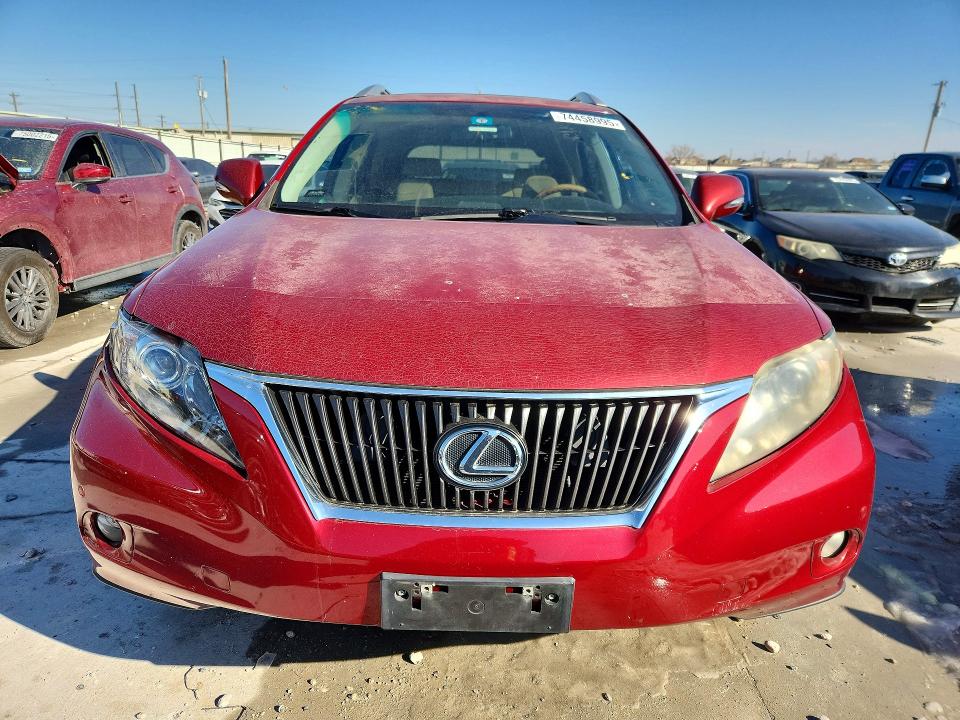 Photo 5 from auction – 2010 LEXUS RX 350 with VIN 2T2ZK1BA1AC021682