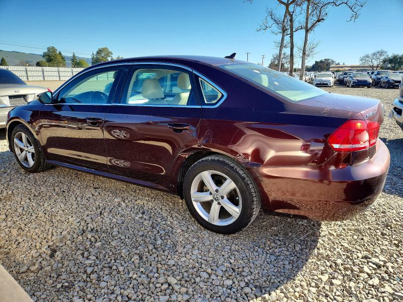 Photo 2 from auction – 2012 VOLKSWAGEN PASSAT SE with VIN 1VWBP7A36CC094858