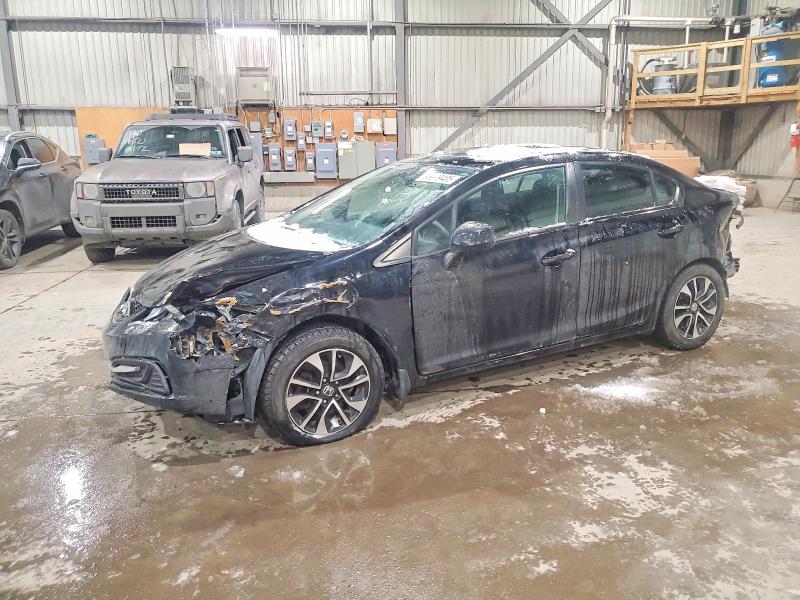 HONDA CIVIC 2013 with VIN 2HGFB2F55DH028723 - Photo from auction