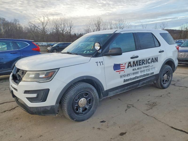 FORD EXPLORER P 2017 with VIN 1FM5K8AR0HGA95010 - Photo from auction