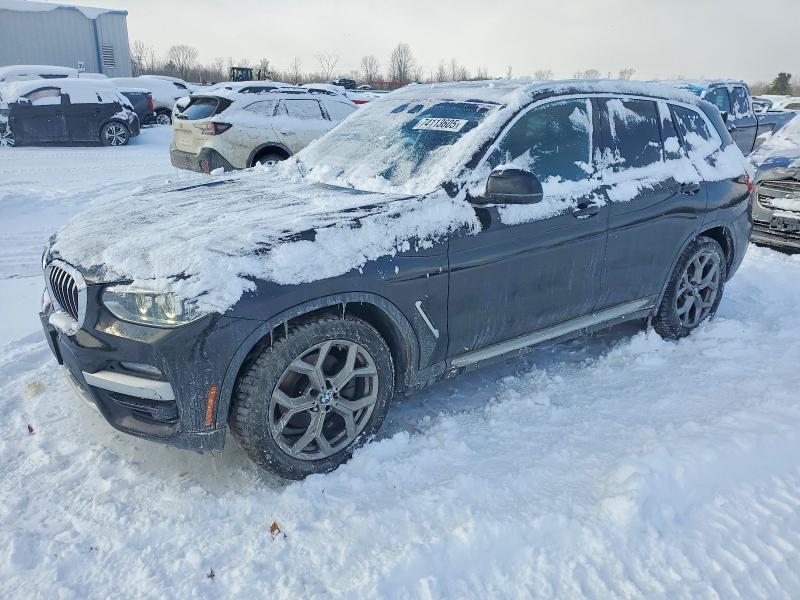 BMW X3 XDRIVE3 2021 with VIN 5UXTY5C05M9D90756 - Photo from auction