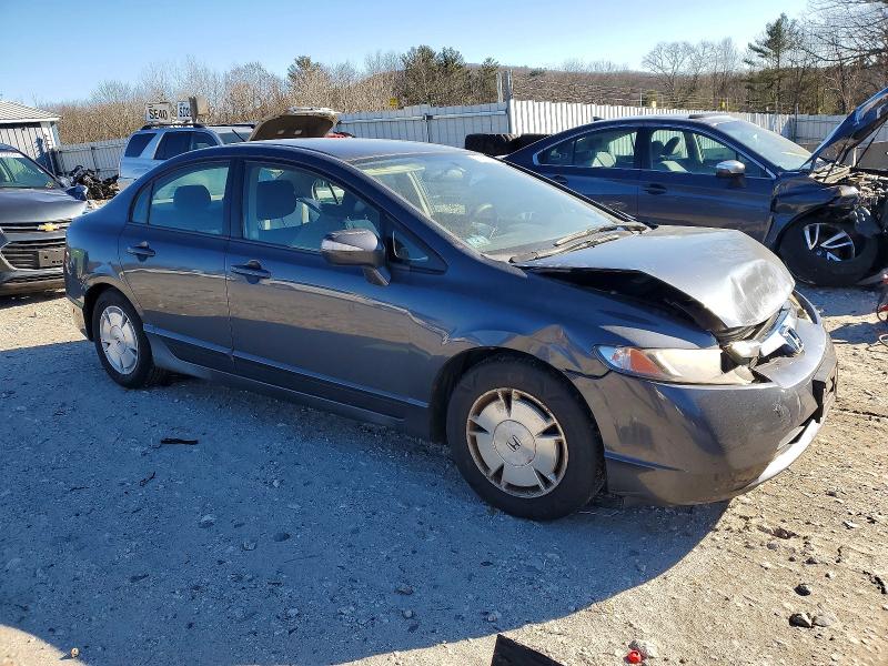 Photo 4 from auction – 2008 HONDA CIVIC HYBR with VIN JHMFA36218S030737
