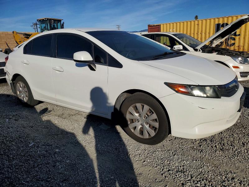 Photo 4 from auction – 2012 HONDA CIVIC LX with VIN 19XFB2F58CE356713