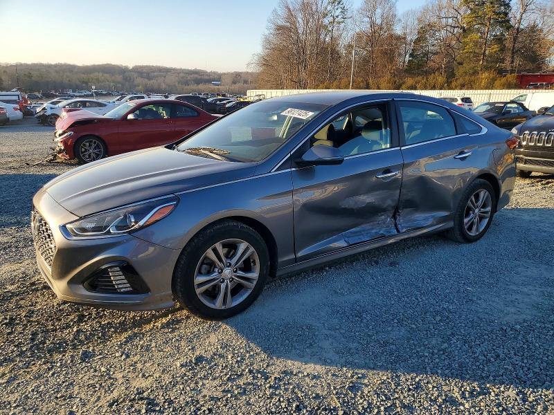 HYUNDAI SONATA LIM 2019 with VIN 5NPE34AF8KH764532 - Photo from auction