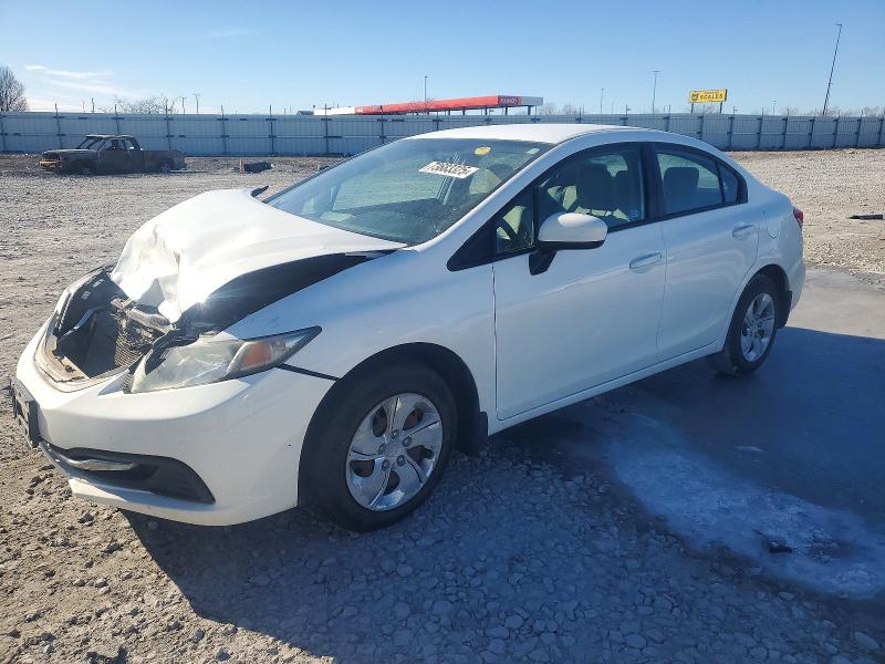 HONDA CIVIC LX 2015 with VIN 19XFB2F56FE030512 - Photo from auction