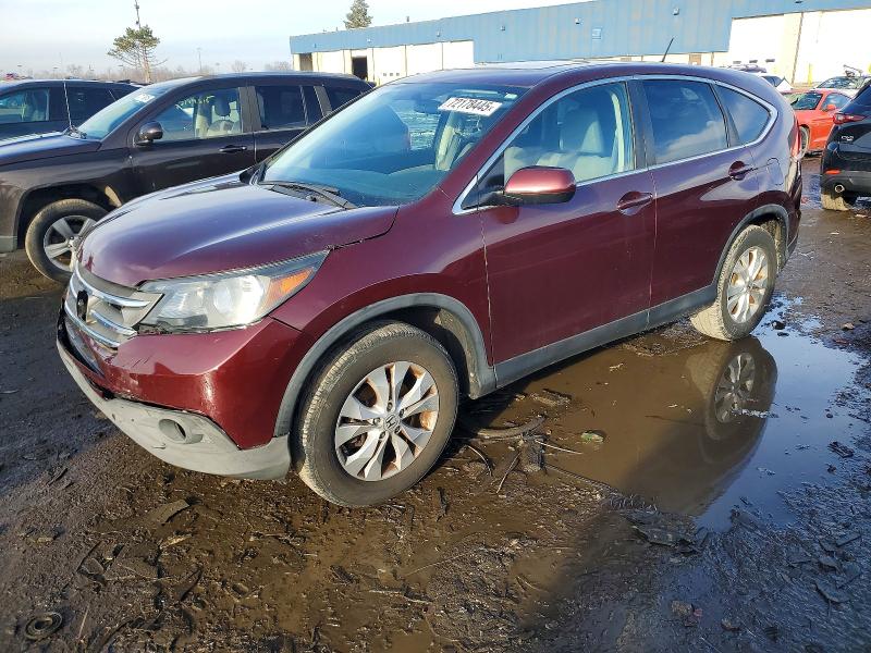 HONDA CR-V EX 2014 with VIN 5J6RM4H5XEL051430 - Photo from auction
