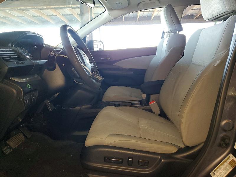 Photo 7 from auction – 2015 HONDA CR-V EX with VIN 5J6RM3H56FL009705