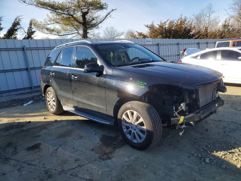 Photo 4 from auction – 2015 MERCEDES-BENZ ML 250 BLU with VIN 4JGDA0EB8FA469098