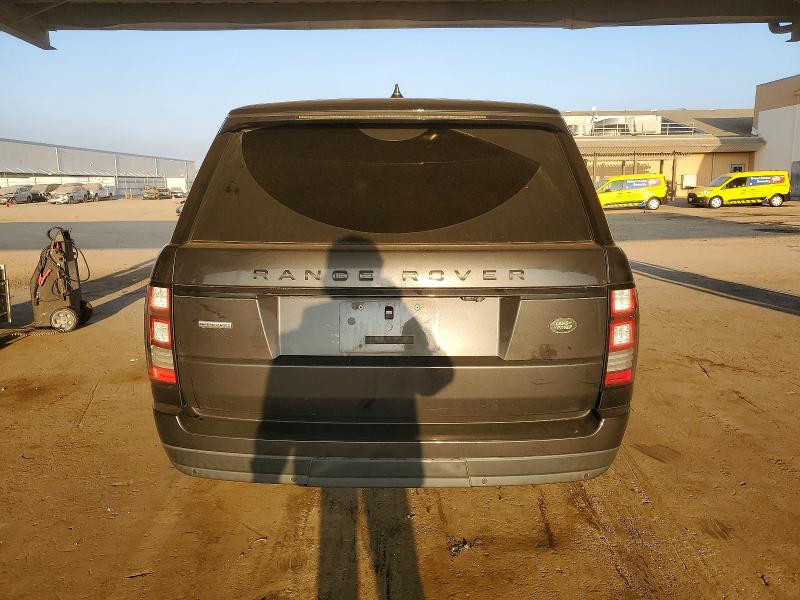 Photo 6 from auction – 2017 LAND ROVER RANGE ROVER with VIN SALGS2FE1HA362716