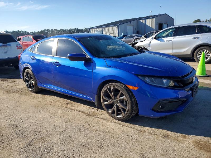 Photo 4 from auction – 2020 HONDA CIVIC with VIN 19XFC2F84LE002551