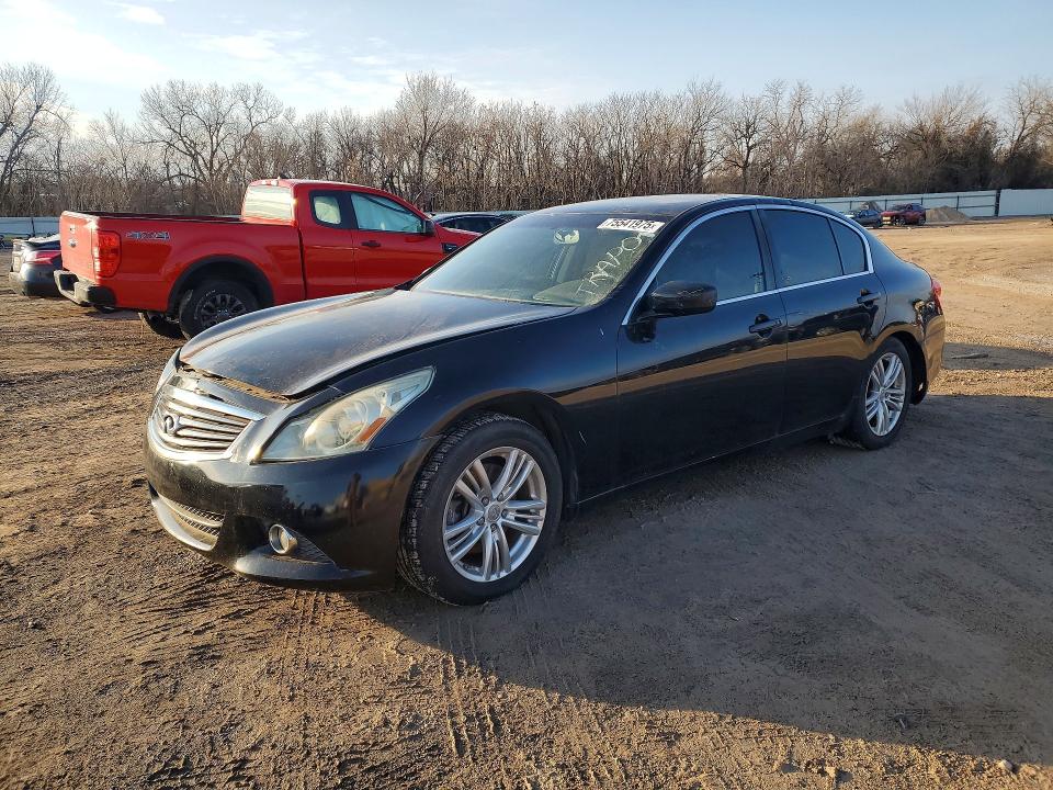 INFINITI G37 2012 with VIN JN1CV6AR7CM670093 - Photo from auction