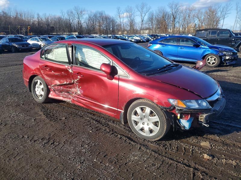 Photo 4 from auction – 2011 HONDA CIVIC LX with VIN 2HGFA1F58BH550353
