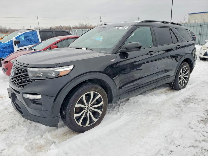 FORD EXPLORER S 2024 with VIN 1FMSK8KH7RGA11047 - Photo from auction