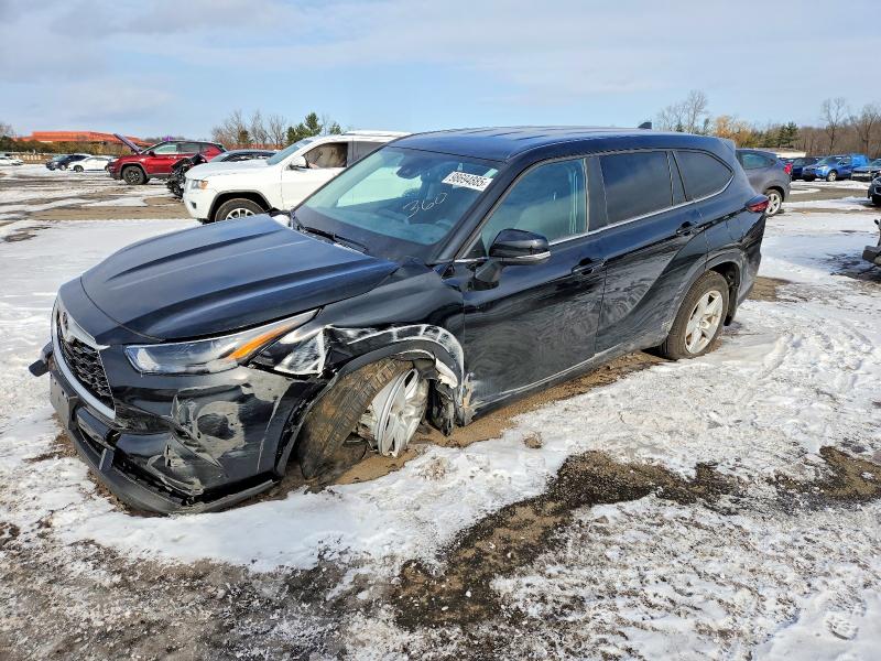 TOYOTA HIGHLANDER 2025 with VIN 5TDKDRBH3SS583233 - Photo from auction