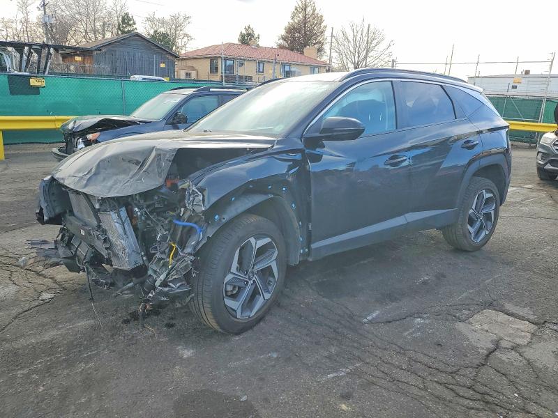 HYUNDAI TUCSON SEL 2022 with VIN KM8JFCA12NU011458 - Photo from auction