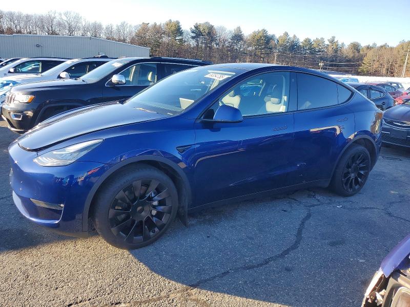 TESLA MODEL Y 2023 with VIN 7SAYGDEE0PA115686 - Photo from auction