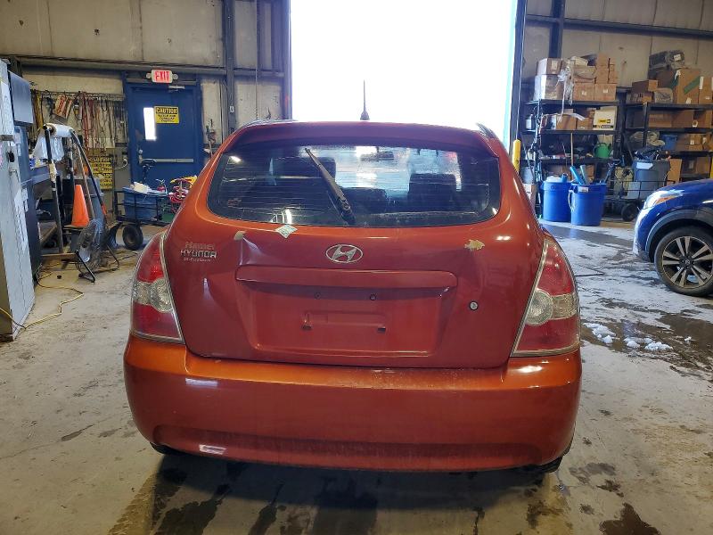 Photo 6 from auction – 2008 HYUNDAI ACCENT BAS with VIN KMHCN35C18U078743