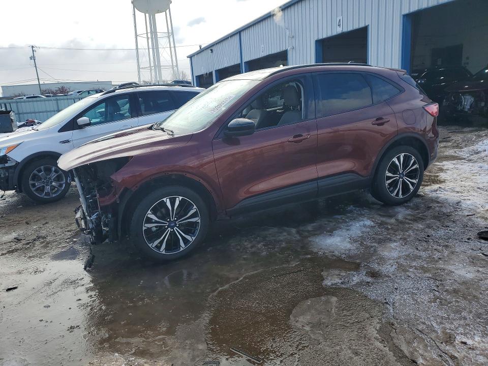 FORD ESCAPE SE 2021 with VIN 1FMCU9BZ8MUA17446 - Photo from auction